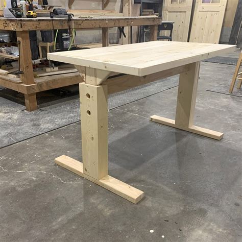 Sit or Stand: How to Make Your Own Adjustable DIY Desk | Family Handyman