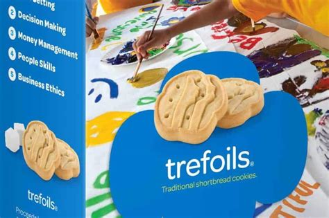 Girl Scout Cookies Trefoils Traditional Shortbread Cookie - 3 Boxes