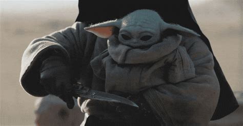 Baby Yoda Gif - IceGif