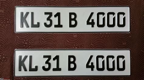 Your favourite number-plate font - Team-BHP