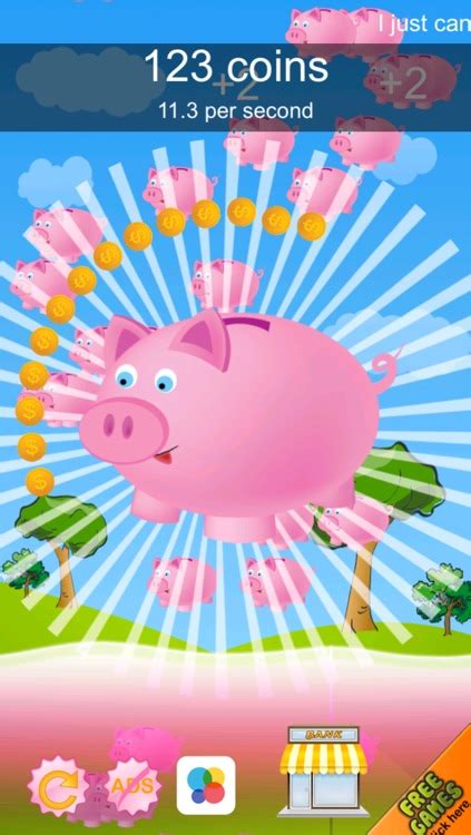 Pink piggy bank clicker – The Gold Coin Money Tap as much as you want ...