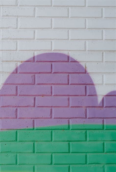 Brick wall, wall, paint, colors, HD phone wallpaper | Peakpx
