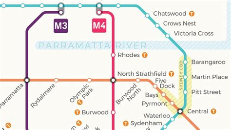 Sydney Trains: New Metro network map reveals 40 new stations | Daily ...