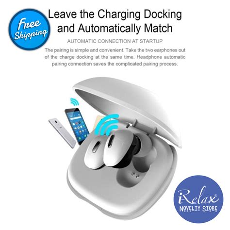 Wireless Headphones Bluetooth 5.0 with Charging Box #WorldwideShipping #iRelaxNoveltyStore ...