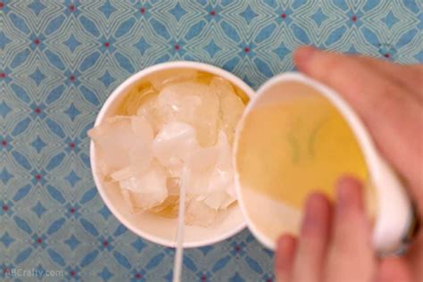 Ice Candles - How to Make Candles with Ice - AB Crafty