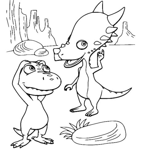 Dinosaur Train Coloring Pages Printable for Free Download