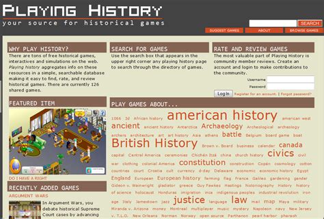 Free Online History Games PlayingHistory.org | Free Homeschool Deals