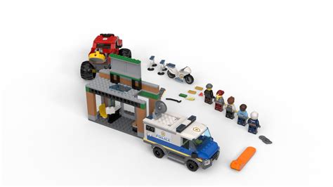 Police Monster Truck Heist 60245 LEGO Information LEGO Instructions 52 Page Brick Mecha ...