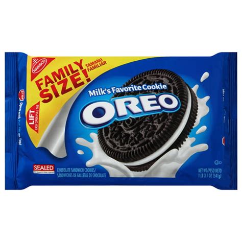 Oreo Milk's Favorite Cookie Chocolate Sandwich Cookies 19.1 oz Bags - Single Pack - Walmart.com