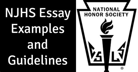 NJHS Essay Examples and Guidelines (2023 Samples)