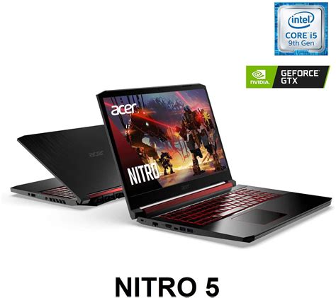 Buy Acer Nitro 5 Gaming Laptop, 9th Gen Intel Core i5-9300H, NVIDIA ...