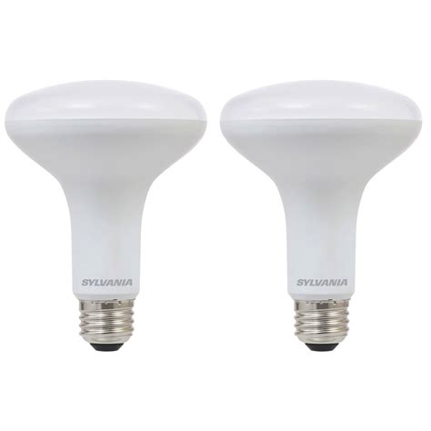 Sylvania BR30 65W Energy Saving Dimmable 2700K LED Flood Light Bulb (2 ...