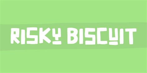 Risky Biscuit Font | Webfont & Desktop | MyFonts