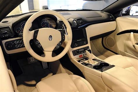 Maserati GranCabrio Interieur | Maserati, Turismo