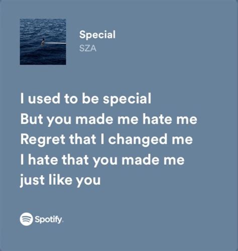 special - sos by sza — spotify lyrics | Pretty lyrics, Meaningful ...