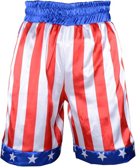 Kids Boxing Costume Rocky Balboa American Flag Shorts Italian Stallion Boys Wrestle Sports ...