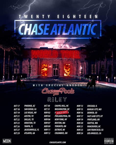 Chase Atlantic Concerts 2024 - Fran Paloma