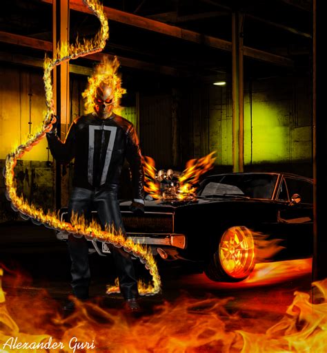 GHOST RIDER| AGENTS OF SHIELD by Alex521Guri on DeviantArt