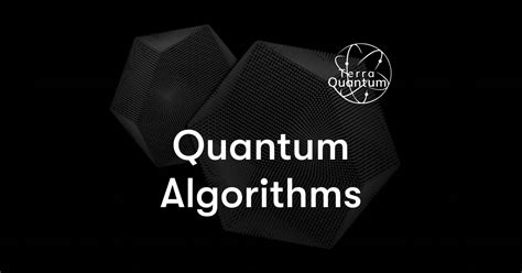 Quantum Algorithms - Quantum Software is here.