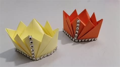 Origami Crown Instructions Quick - Origami