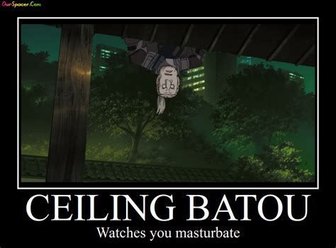 Ceiling Batou is watching you matsurbate | Ceiling Cat | Know Your Meme