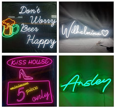 Custom LED Neon Sign – LETTERS