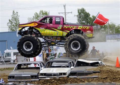 Monster Truck Jump | Monster trucks, Trucks, Monster