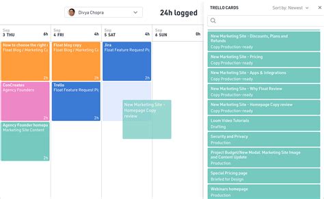 Schedule Your Trello Cards in Float With This New Integration