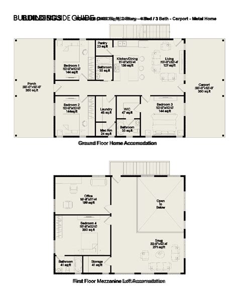 30x40 Metal Building with Living Quarters | Custom Designs