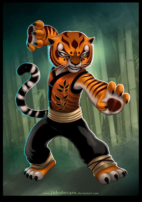 MASTER TIGRESS of KungFu Panda by johnbecaro on DeviantArt