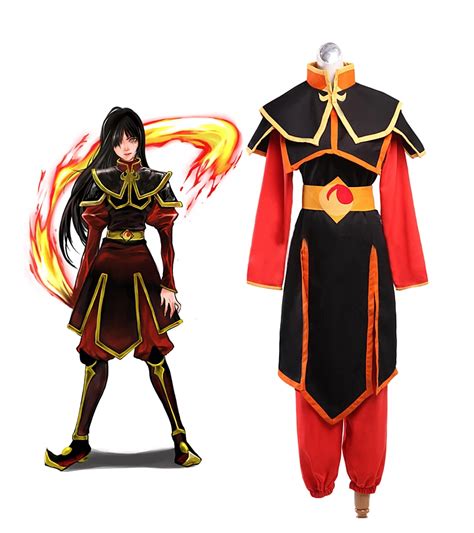 Princess Azula Cosplay Avatar Azula Cosplay Costume Custom Made Full Set Any Size Costume Unisex ...