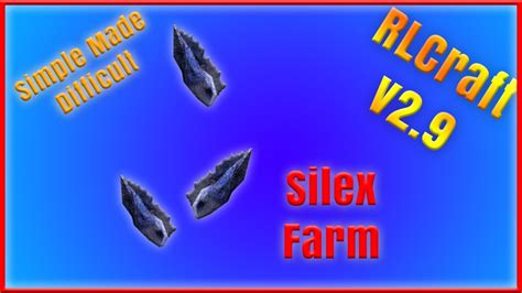 Silex Farm RLCraft 2.9 - YouTube