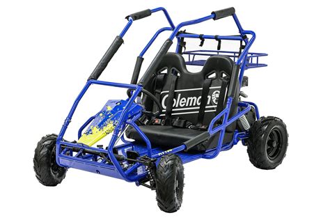 Coleman Powersports Off Road Go Kart, Gas Powered, 196cc/6.5hp, Blue ...