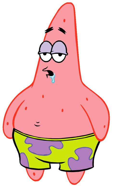 Patrick Star Spongebob Style transparent PNG - StickPNG