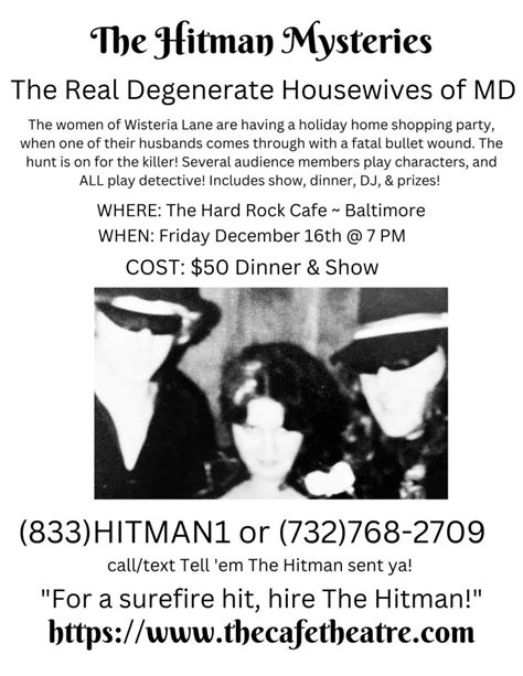 Murder Mystery Dinner Show | Visit Baltimore