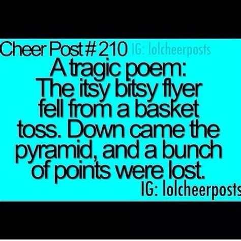 Funny Cheerleading Quotes - ShortQuotes.cc