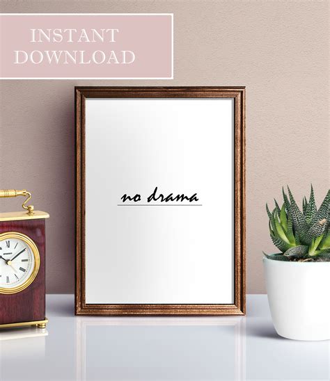 Minimalist Typography Wall Art, Typography Quote Print, Modern Bedroom Decor, Quote Wall Art ...