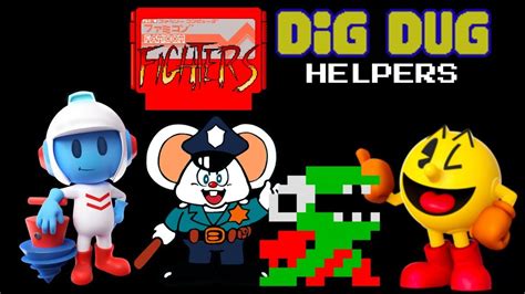 Famicom Fighters: Dig Dig's Helpers - YouTube