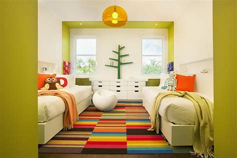 30 Trendy Ways to Add Color to the Contemporary Kids’ Bedroom