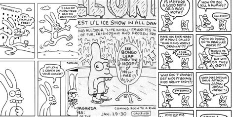 Matt Groening's Best Hell Comic Strips Of All Time