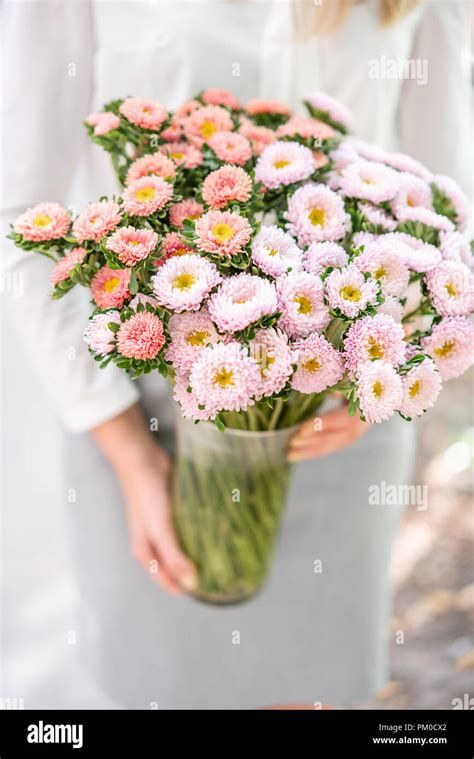 Aster bouquet hi-res stock photography and images - Alamy