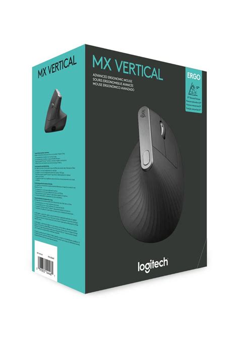 Logitech MX Vertical Advanced Ergonomic Wireless Bluetooth Mouse - Black 5099206081901 | eBay