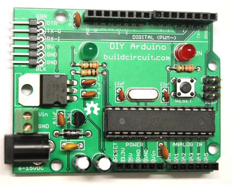Assembly guide- DIY Arduino | BuildCircuit - Electronics