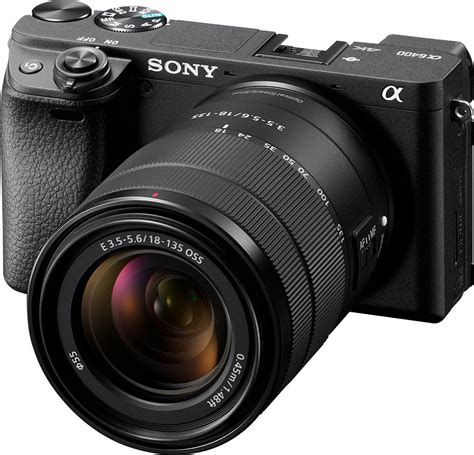 Sony Alpha a6400 Mirrorless 4K Video Camera with E 18-135mm f/3.5-5.6 ...