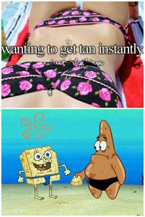 Tanning Spongebob style. | Spongebob, Spongebob squarepants, How to get tan