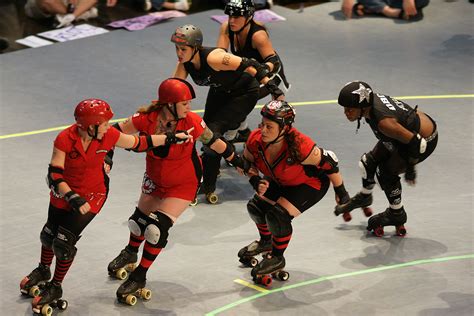 Roller Derby – The Bald Heretic – Short, bald dude with a goofy beard