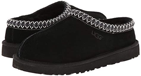 UGG Suede Tasman Slipper in Black - Save 30% - Lyst