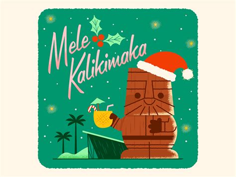 Mele Kalikimaka by Pretend Friends on Dribbble