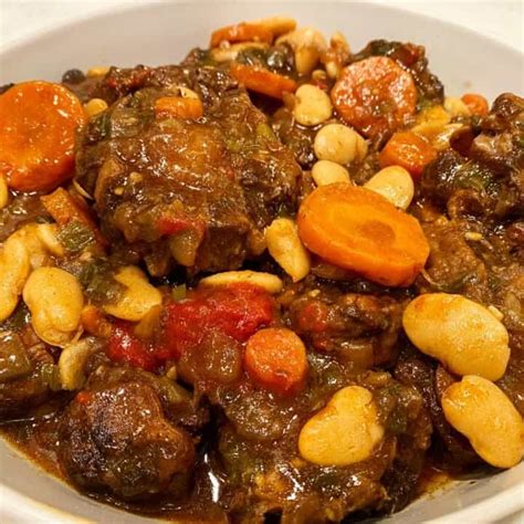 Instant Pot Jamaican Oxtail Stew - Pressure Luck Cooking