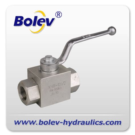 hydraulic ball valve from China manufacturer - Ningbo BOLEV Hydraulics ...